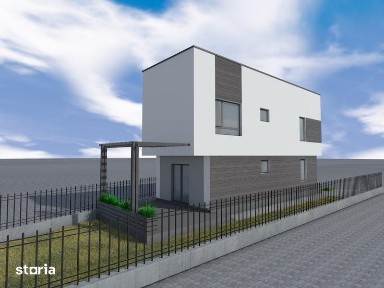 Casa individuala P+1E - 4 camere 3 bai + dressing - teren 700mp