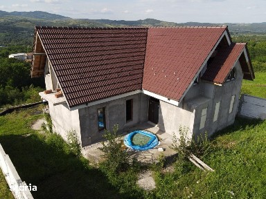 Vând casă în construcție, 303 mp construiți, Măgura D+P+M, jud. Buzău