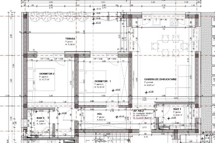 Apartament spatios - 3 camere - 73,3 mp - Drumul Boilor