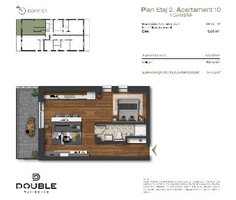 Apartament cu terasă și grădină