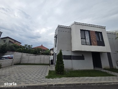 Vila 4 camere+M-Teren 250 mp-Bragadiru Celofibrei-Mobilata si utilata