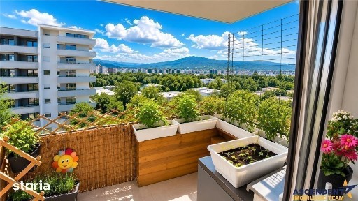 Apartament spatios cu 4 camere, 2 bai si vedere panoramica, Vivamus, T