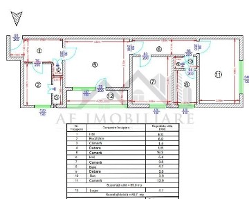 Zona Zero - Podu Ros - Apartament 3 camere - 70mp - CT - Fara Risc