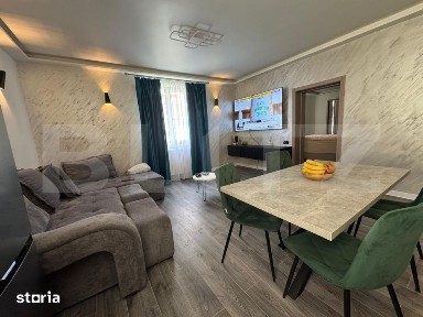 Apartament 2 camere, 49 mp, open space, mobilat si utilat, zona Centra