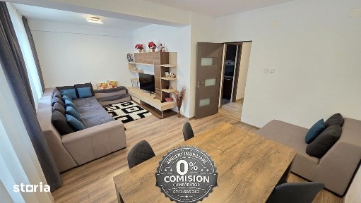 Apartament cu 3 camere, bloc NOU, mobilat și utilat, VASLUI - zona TRA
