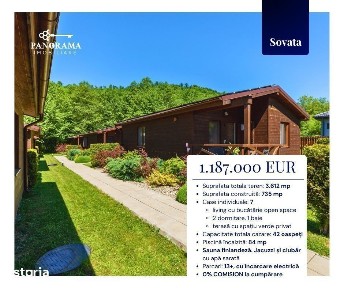 Complex turistic Sovata -afacere la cheie