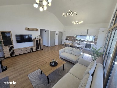 Casa 4 camere,2bai, 700 mp teren,mobilată si utilată