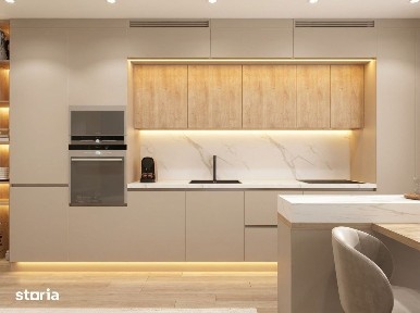 Apartament 2 camere, ansamblu cu paza - spatii verzi, parc privat