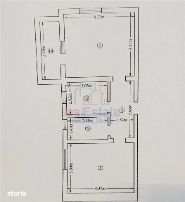Zona Pacurari - Apartament 2 camere cu parcare
