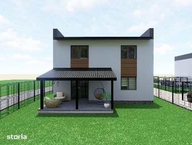 Casă Nouă Premium | Design Modern | Living Spectaculos | Curte Proprie