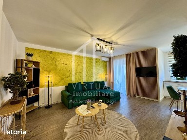 Apartament 3 camere, mobilat si utilat modern - 71,80 si 2 balcoane
