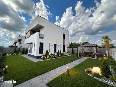 Vila individuala cu 4 camere, imobil premium, teren 362 mp, Ilfov