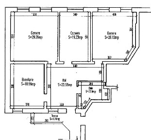 Apartament de 154 mp cu tavan inalt, zona Dorobantilor-Central