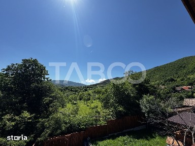 Casa de vis la munte 7 camere 5 bai ciubar teren 558 mp Rasinari Sibiu