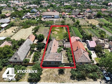 Casă în Secusigiu cu teren 1459 mp, fs.20 ml, 4 camere +anexe
