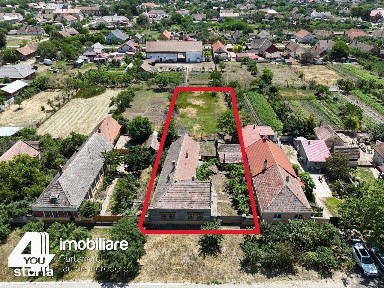 Casă în Secusigiu cu teren 1459 mp, fs.20 ml, 4 camere +anexe