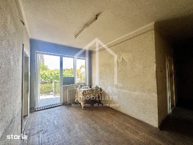 Apartament la casa, 3 camere + pivnita si magazie (45mp), Piata Cibin