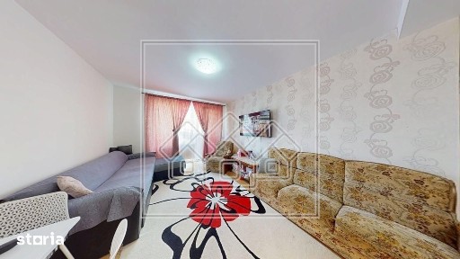 Apartament mobilat, 2 camere, 2 balcoane, loc de parcare -T. Ricci