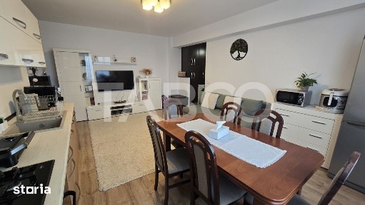 Apartament de vanzare 3 camere 62mp mobilat utilat zona Turnisor
