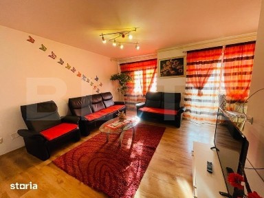 Apartament 3 camere, 64mp, parcare, etaj 1, zona Teilor