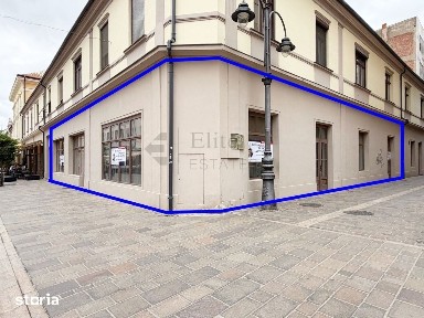 Spatiu Comercial Pietonala Vasile Alecsandri | 200 mp | Vitrina ampla