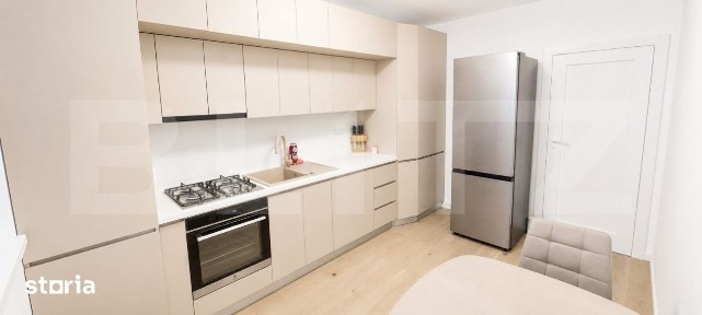 Apartament cu 3 camere, 76 mp, cu parcare si boxa, Tractorul