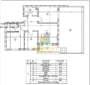 Apartament 3 camere cu 45 mp de Gradina 5 min M Berceni