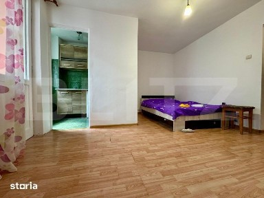 Garsoniera cu balcon inchis, etaj 1, zona Rogerius