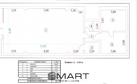 Spatiu comercial 115mp zona centrala