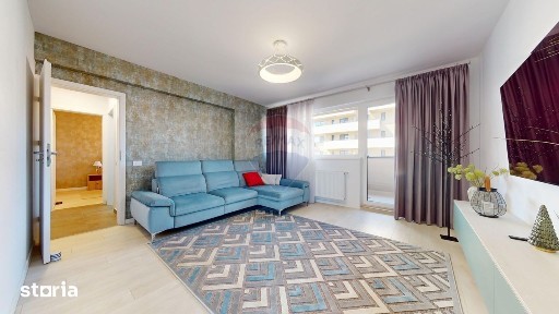 Apartament cu 2 camere de închiriat în Noua 1, 2 locuri de parcare