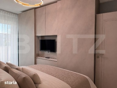 Apartament PREMIUM cu 2 camere, 54 mp + terasă, Mobilat complet