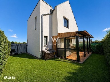 Casa moderna | Selimbar | Mobilata | Terasa | 2 parcari