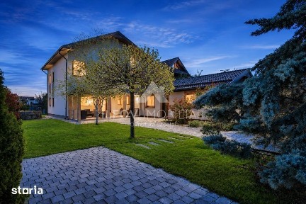 VILĂ EXCEPȚIONALĂ TUNARI | 1534 MP TEREN | 5 DORMITOARE | GARAJ + C