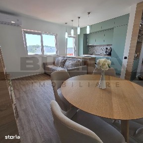 Apartament 3 camere la cheie, doua bai, terasa 23 mp cu priveliste Bac