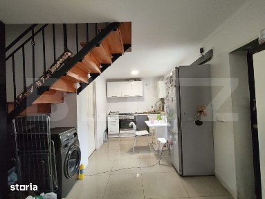 Apartament la casa de vanzare, 60 mp, mobilat utilat - Nufarul