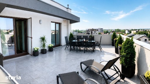 PENTHOUSE CU TERASĂ SPECTACULOASĂ DE 42 MP ȘI 2 PARCĂRI SECTOR 1