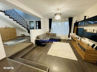Vila spatioasa de inchiriere - 4 camere + garaj, teren 605mp - Berce