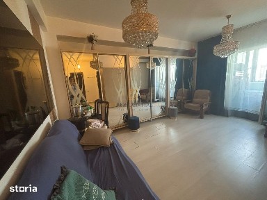 Garsonieră decomandată cu balcon, complet mobilată și utilată