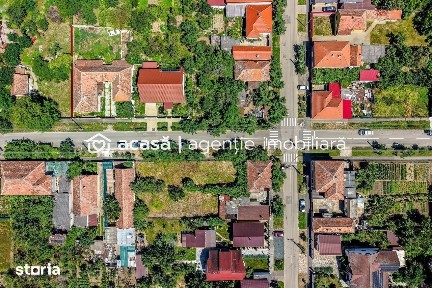 Casă cu teren 1018 mp și 2 fronturi stradale- Bujac