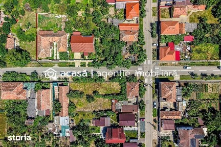 CASĂ PE TEREN GENEROS DE 1.018 MP | 2 FRONTURI | BUJAC
