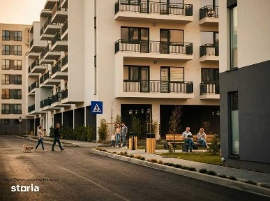 Ap. 2 camere Ozone Resedince - Bloc B, etaj 2, balcon, aproape Coresi