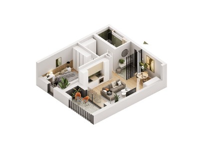 Apartament 2 camere, utilat complet, Via Universitate, Arad comision 0