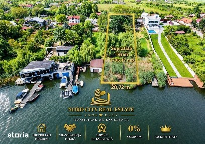 VILA PE MALUL LACULUI | IZVORANI | PONTON PROPRIU