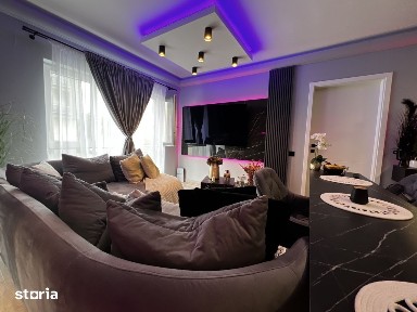 Apartament ultrafinisat de 3 camere, 70 mp, 14 mp terasa, zona Teilor