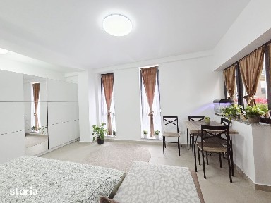 Apartament cu o camera Bloc Nou CT cu inc in pard partial mobilat