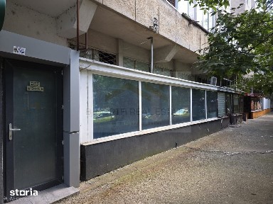 Spațiu comercial 100 mp, vitrină 10 m, zonă cu vad - Constantin Brânco