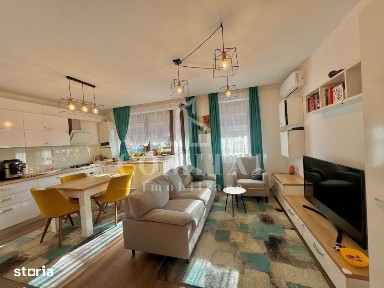 Apartament cu 2 camere și nișă de dormit | Priveliște | Parcul Poligon