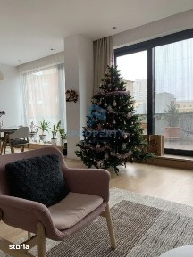 Downtown Universitate, 3 room duplex penthouse, 54 sqm terrace