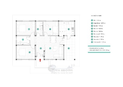 Case Mediteraneene, COMISION 0% - 4 Camere, 2 bai, Geam la baie