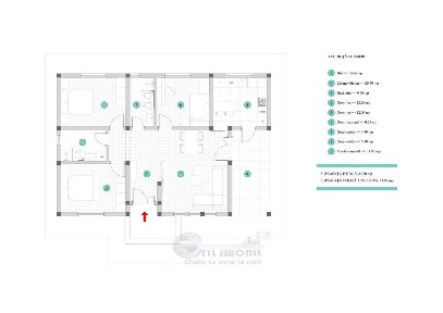Case Mediteraneene, COMISION 0% - 4 Camere, 2 bai, Geam la baie